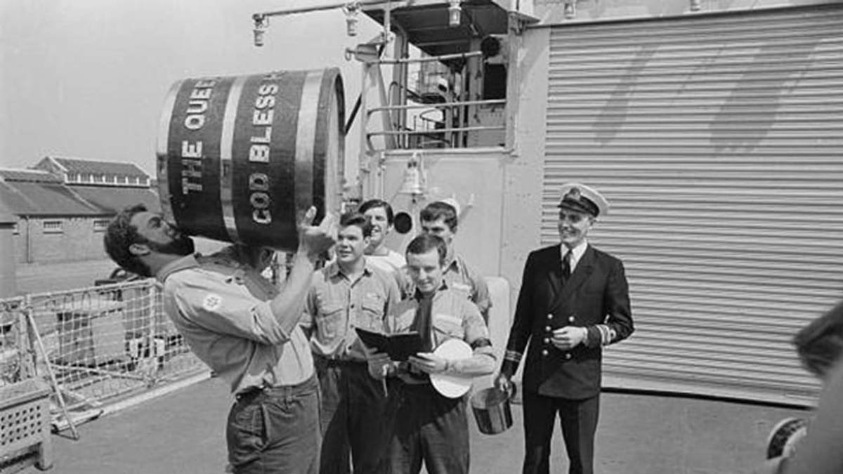 royal navy cigarette ration The Day the Royal Navy Ended its Daily Rum Ration