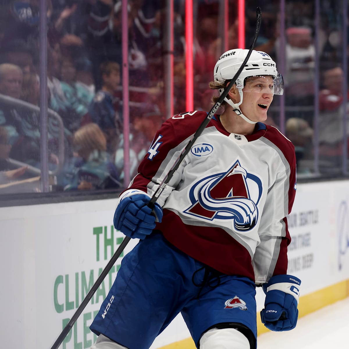 What has gotten into Colorado Avalanche fourth liner Joel Kiviranta?