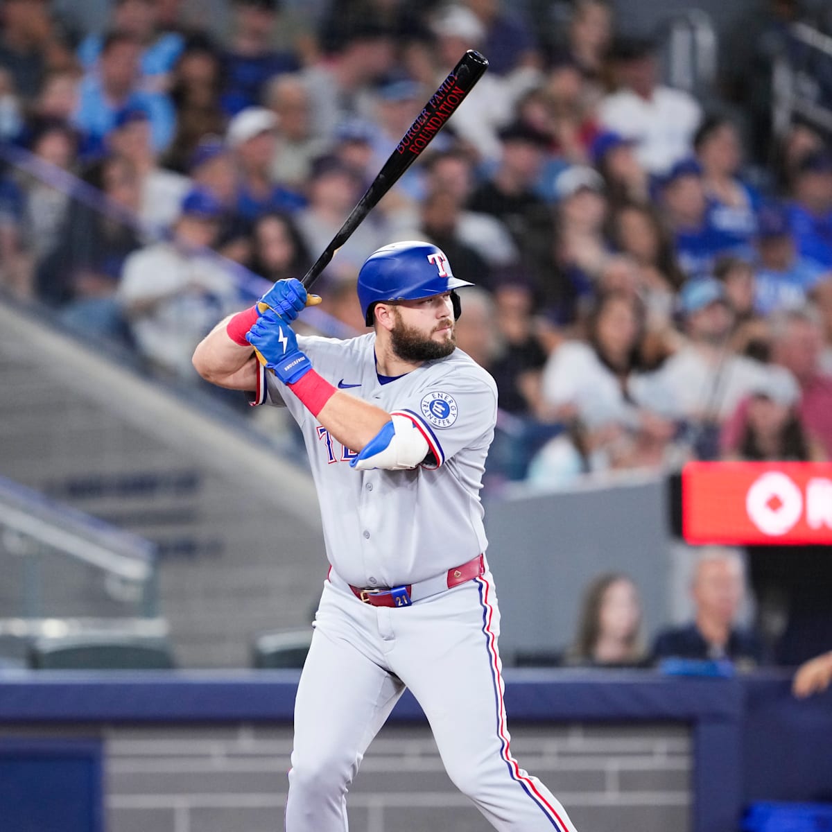 Jake Burger's injury comes at worst possible time for Rangers