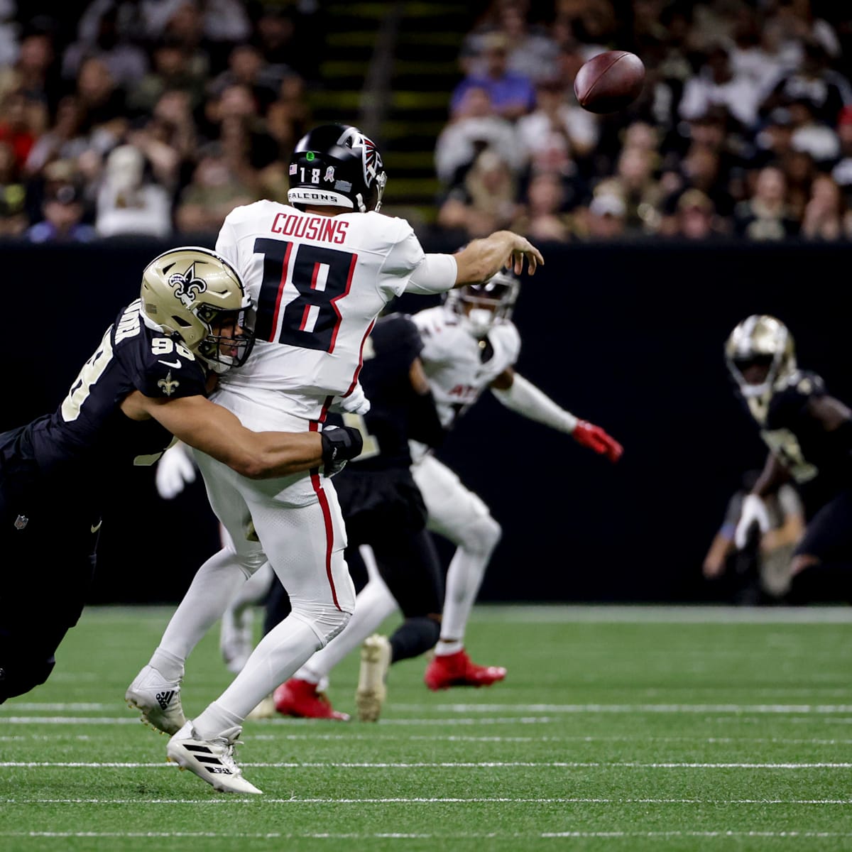 Falcons ending the Kirk Cousins experiment in 14 games is comic gold for Saints fans