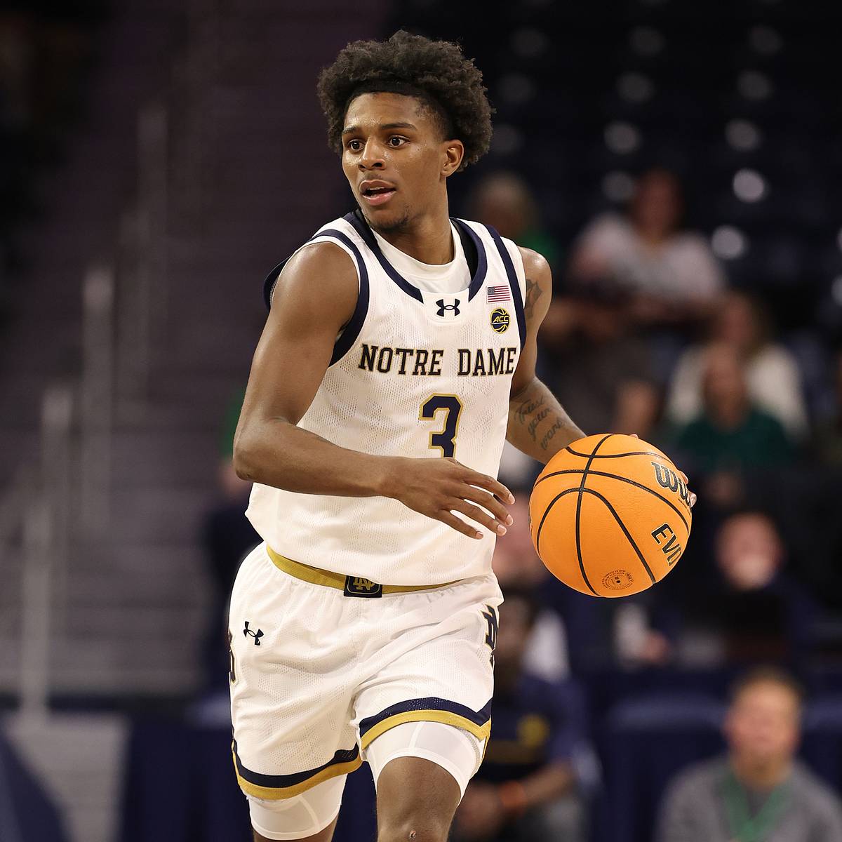 Image for Markus Burton goes down hurt as Notre Dame faces setback vs TCU