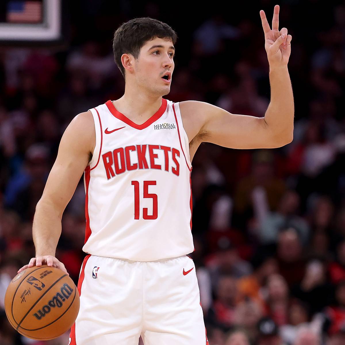 Image for Rockets have painfully obvious Reed Sheppard move to make following win vs. Clippers