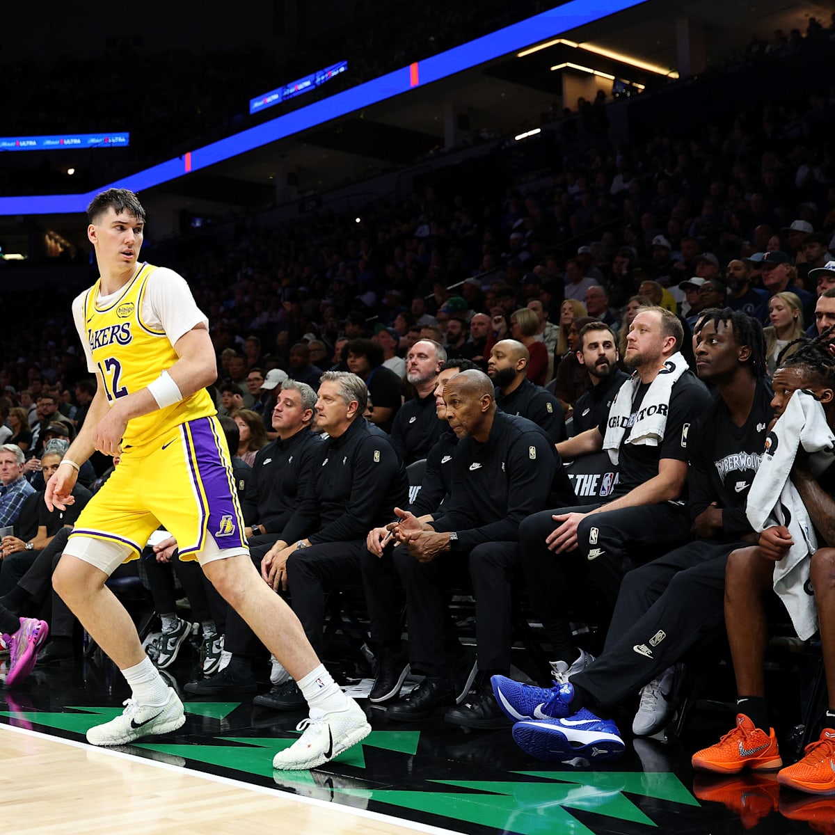 Image for Jake LaRavia continues Lakers trend that keeps saving Rob Pelinka’s job