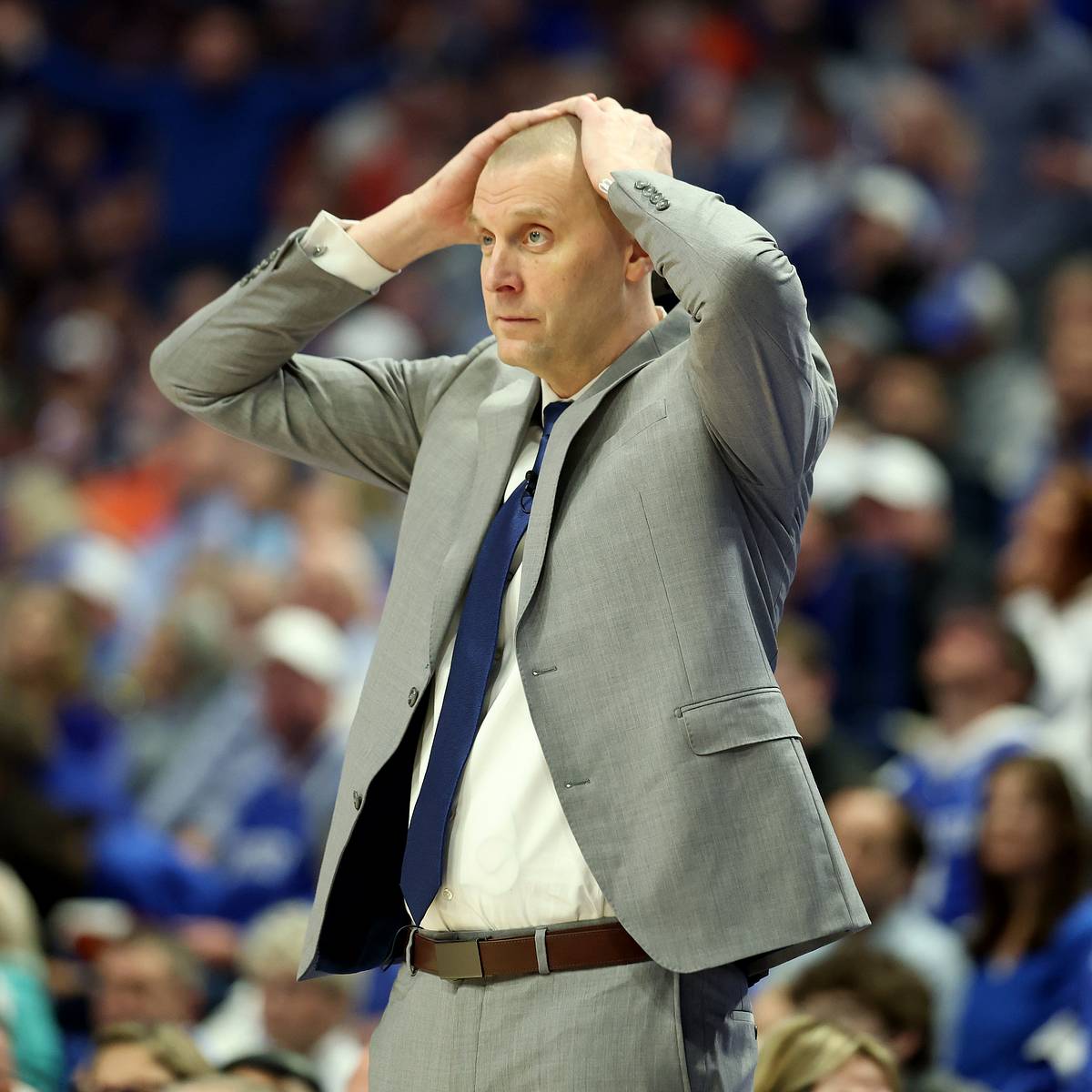 fansided.com - Mike Phillips - Mark Pope and more college basketball coaches who will start the season on the hot seat