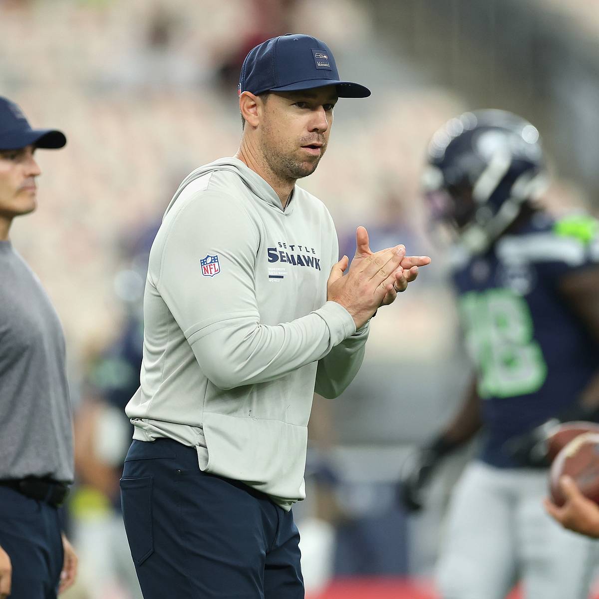 Image for An ideal offensive coordinator may fall right into Mike Macdonald's lap