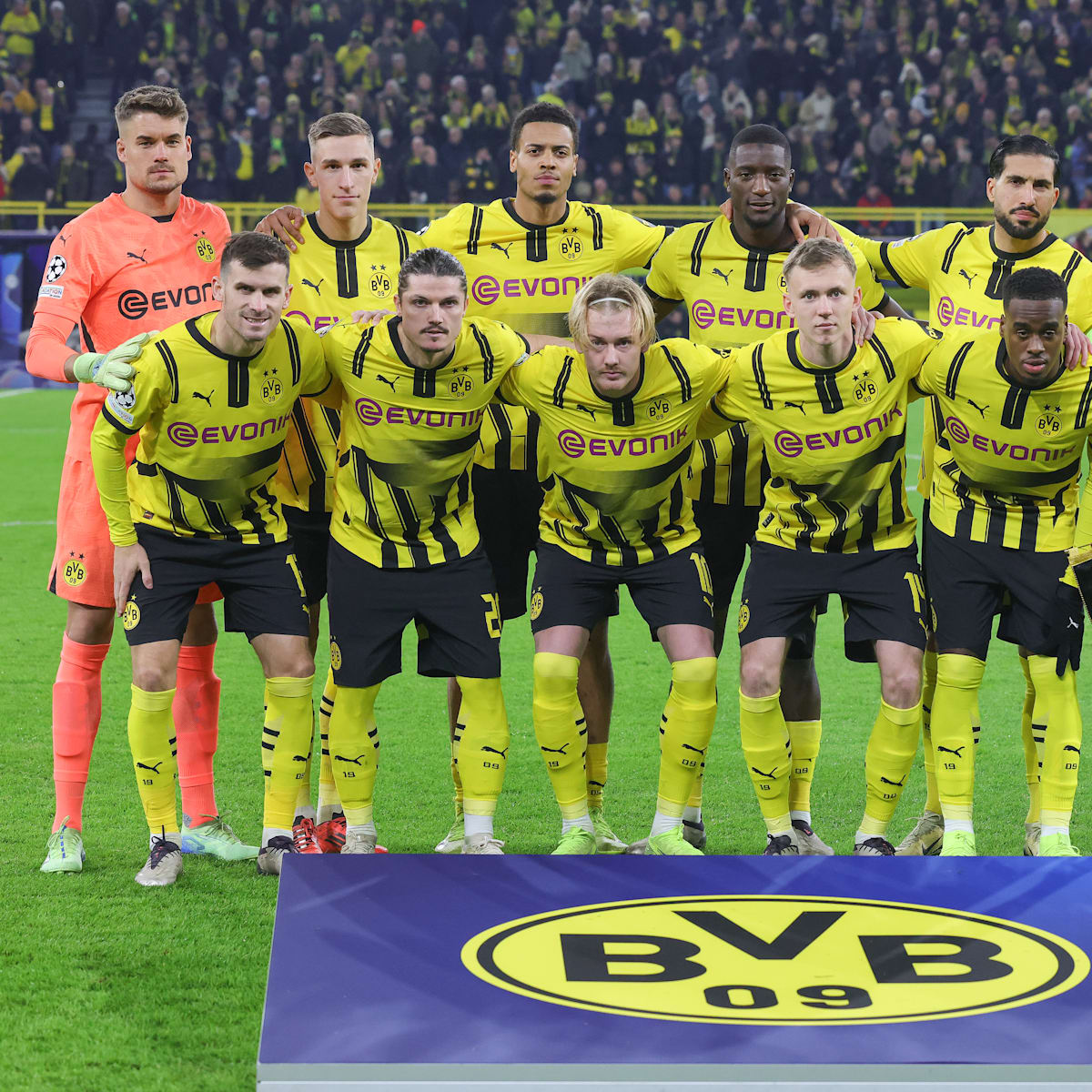 Borussia Dortmund expected lineup for Mainz 05 clash