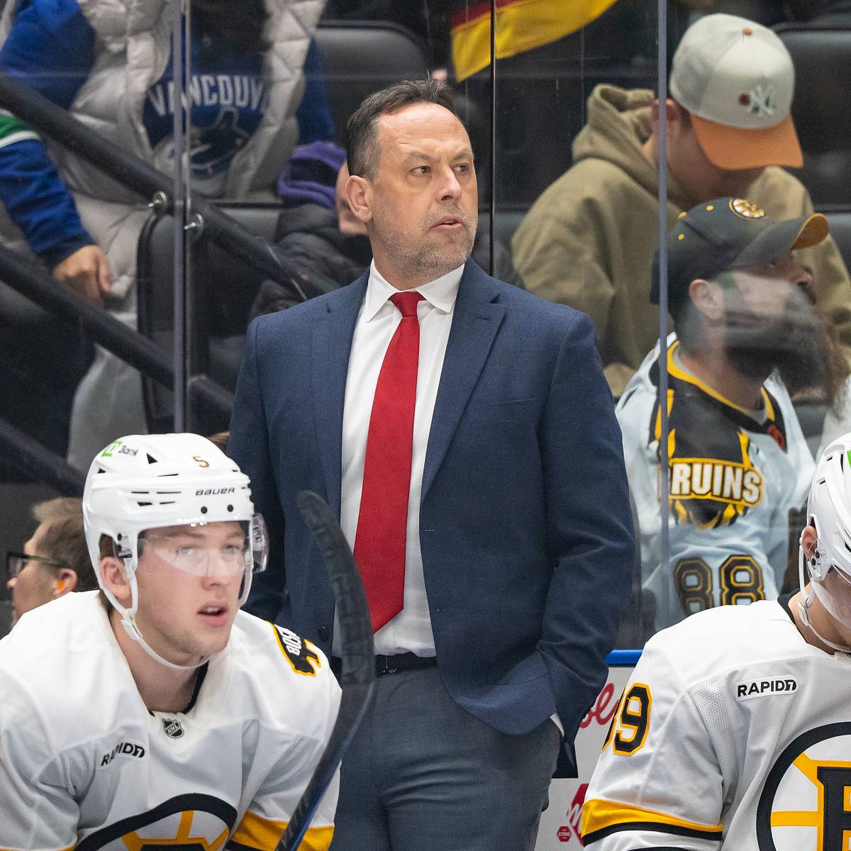 Image for Bruins coach Marco Sturm making drastic lineup changes against the Flames