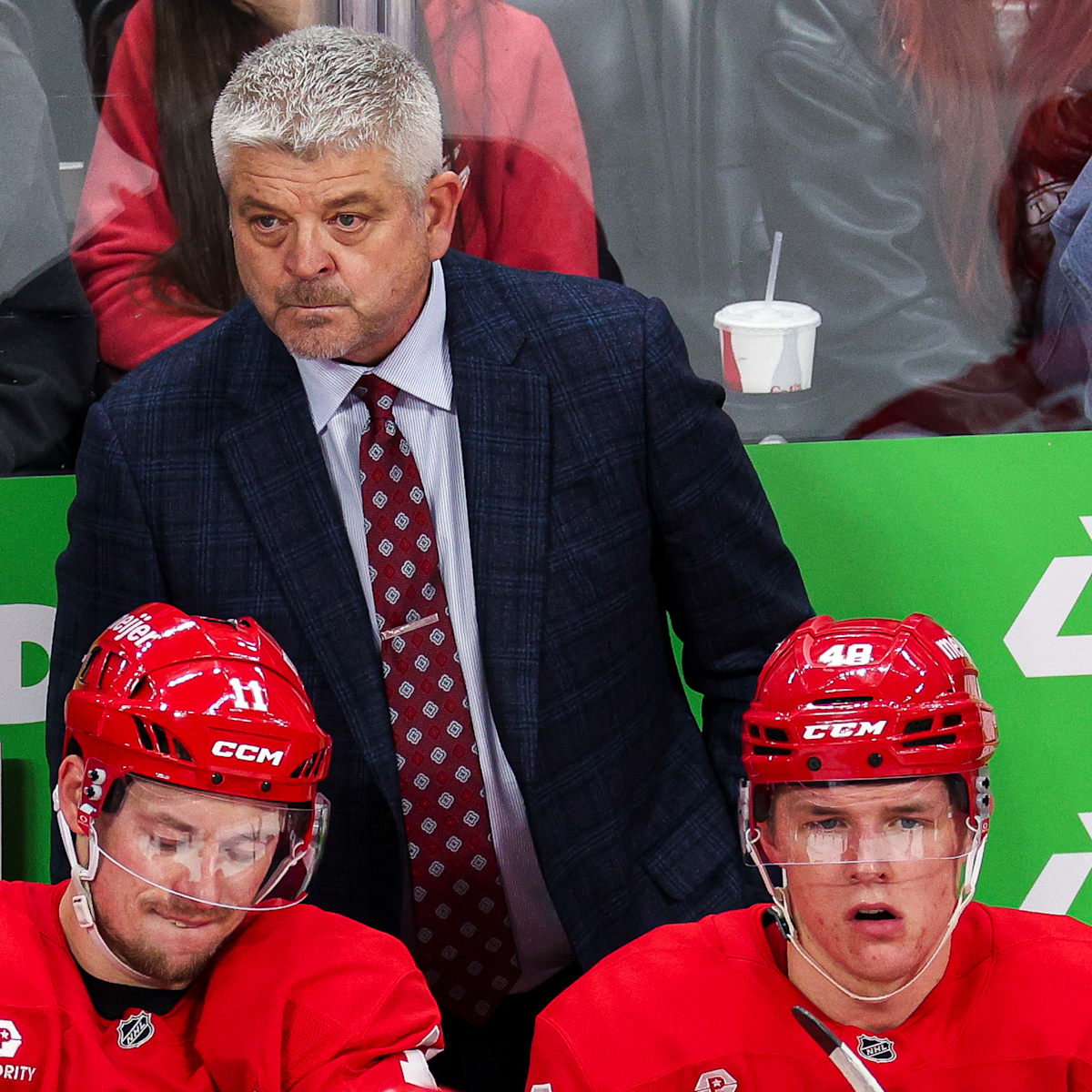 Detroit Red Wings Todd McLellan needs to tinker these lines