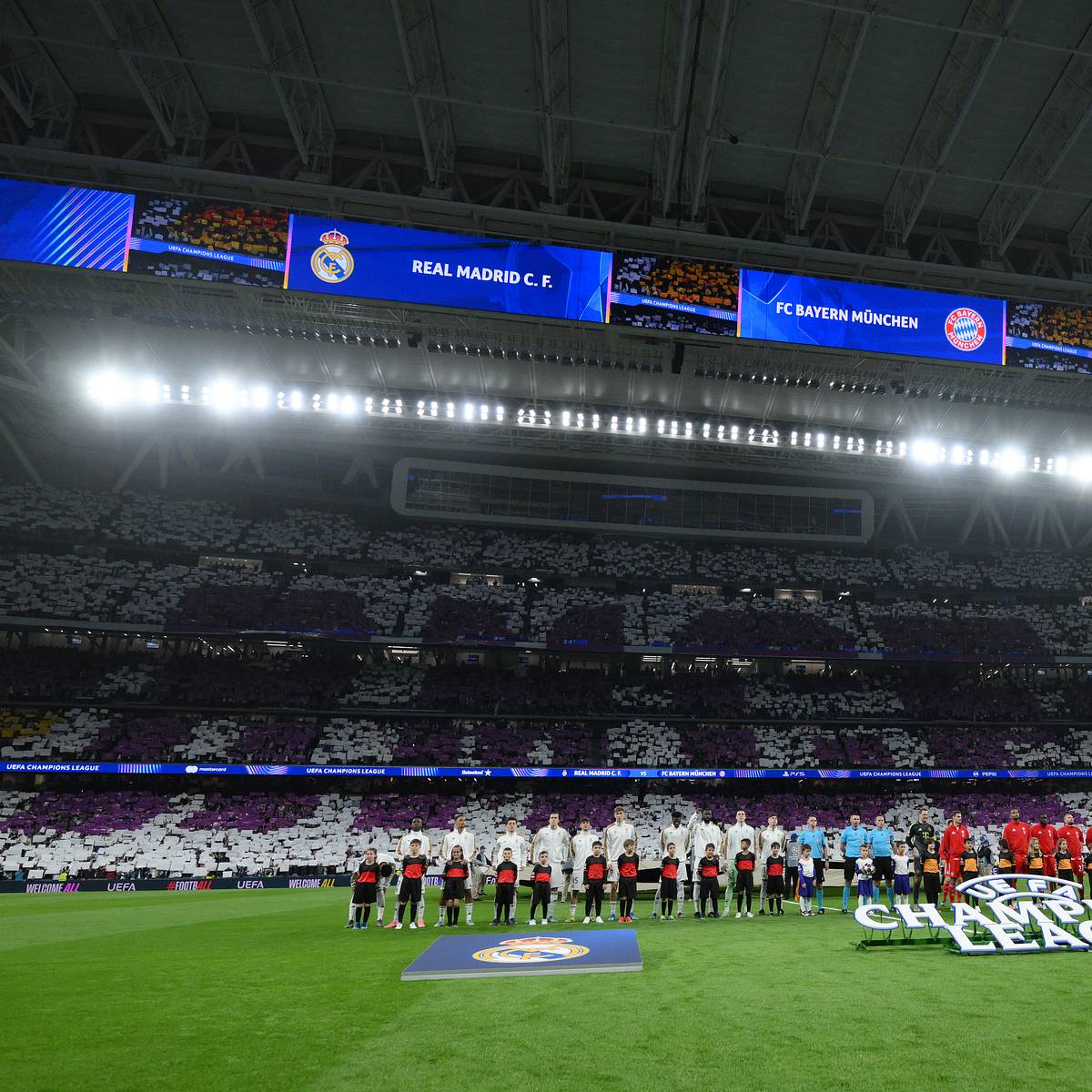 Real Madrid VIDEO : Le joli tifo déployé par les Madrilènes avant le choc de Ligue des Champions contre le Bayern