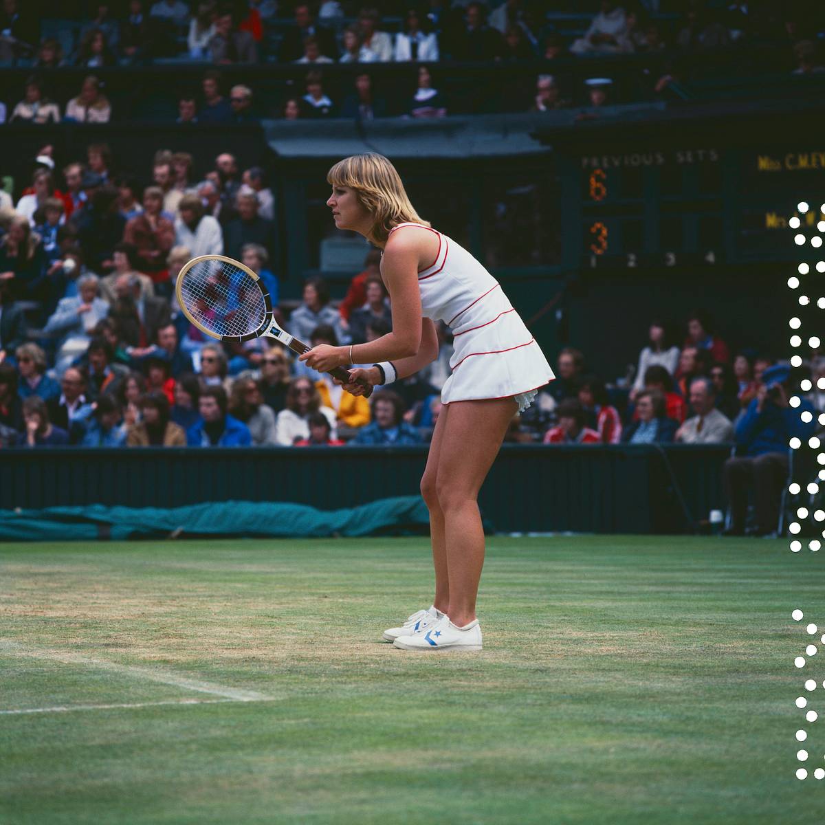 knee length dresses for ladies White Lace Tennis Dress with Vintage Drop-Waist Silhouette  Laurel Canyon  Tennis Club