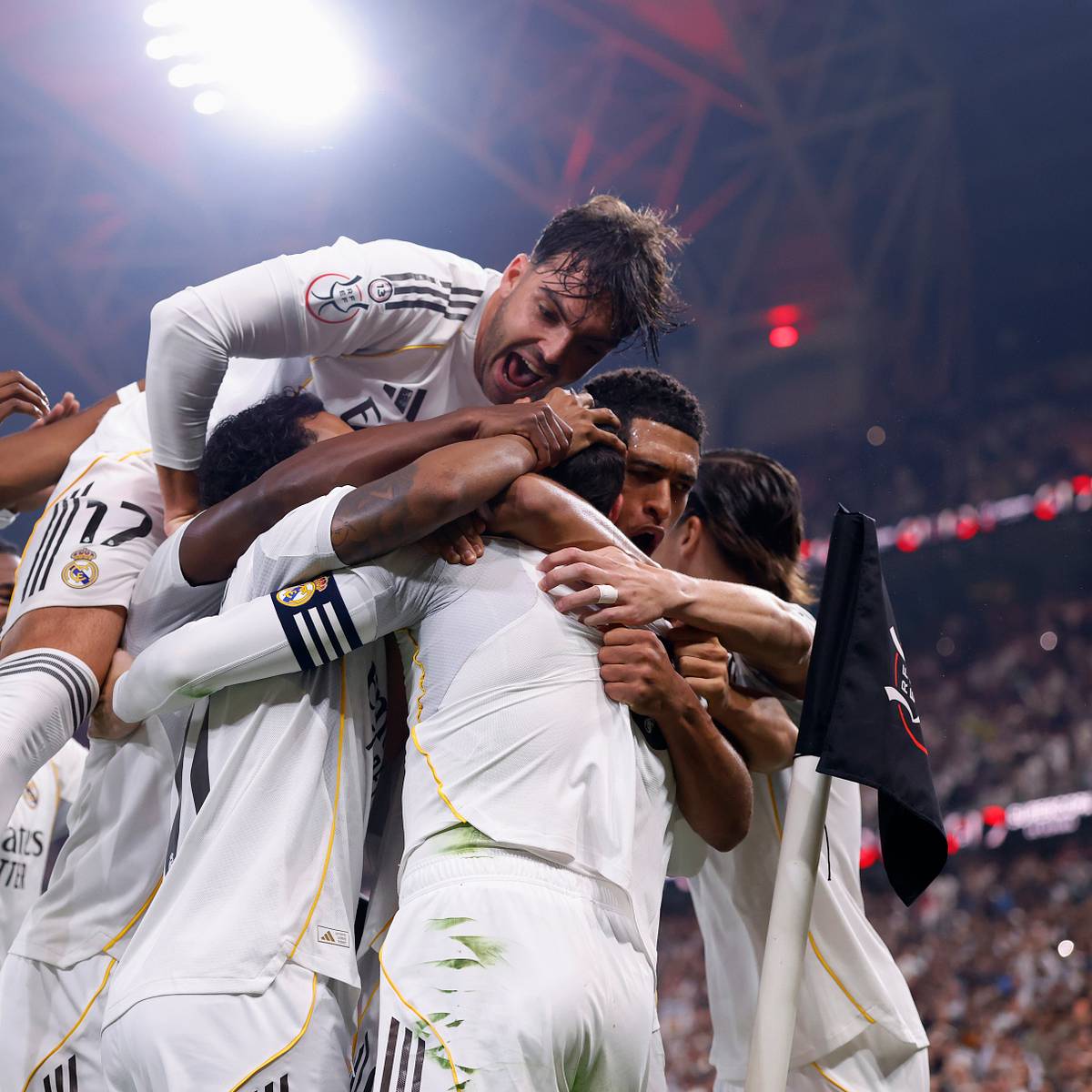 Real Madrid projected lineup graphic