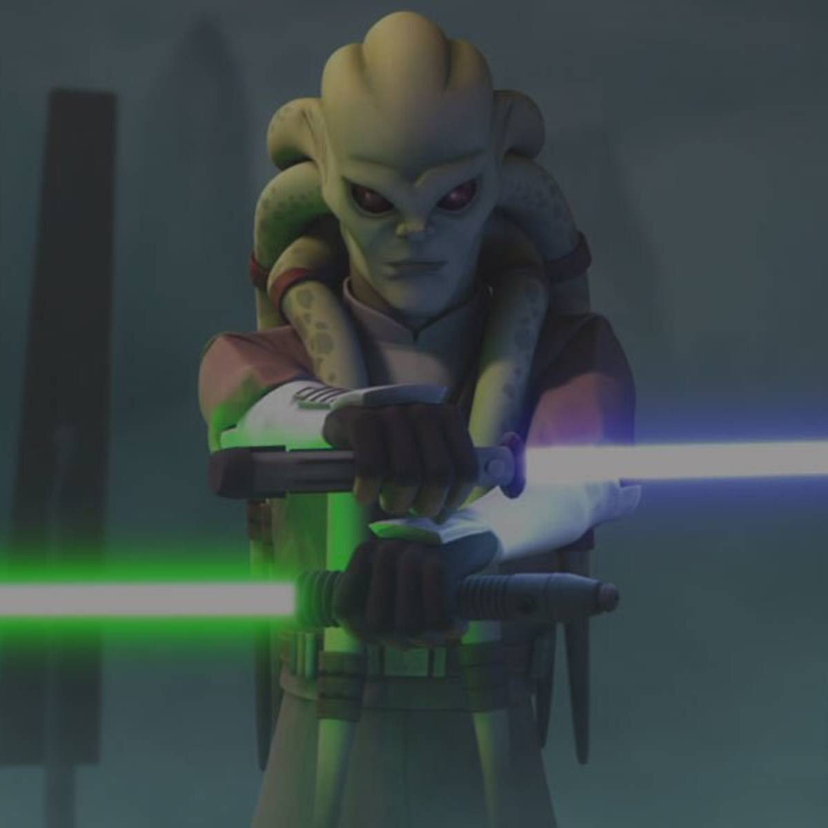 kit fisto clone wars lightsabers