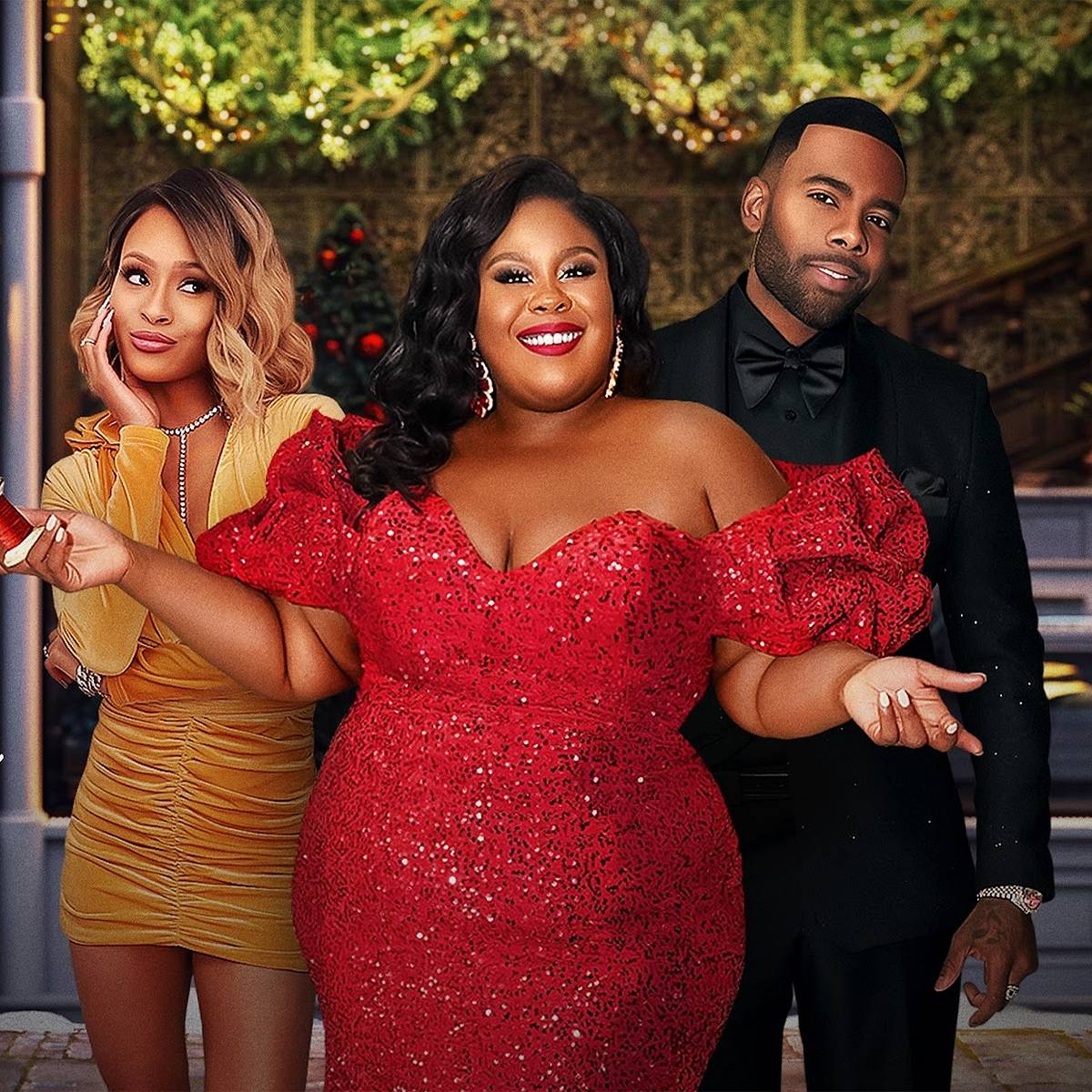 Style Me For Christmas Star Raven Goodwin talks dancing with Mario and  Black representation in Christmas movies