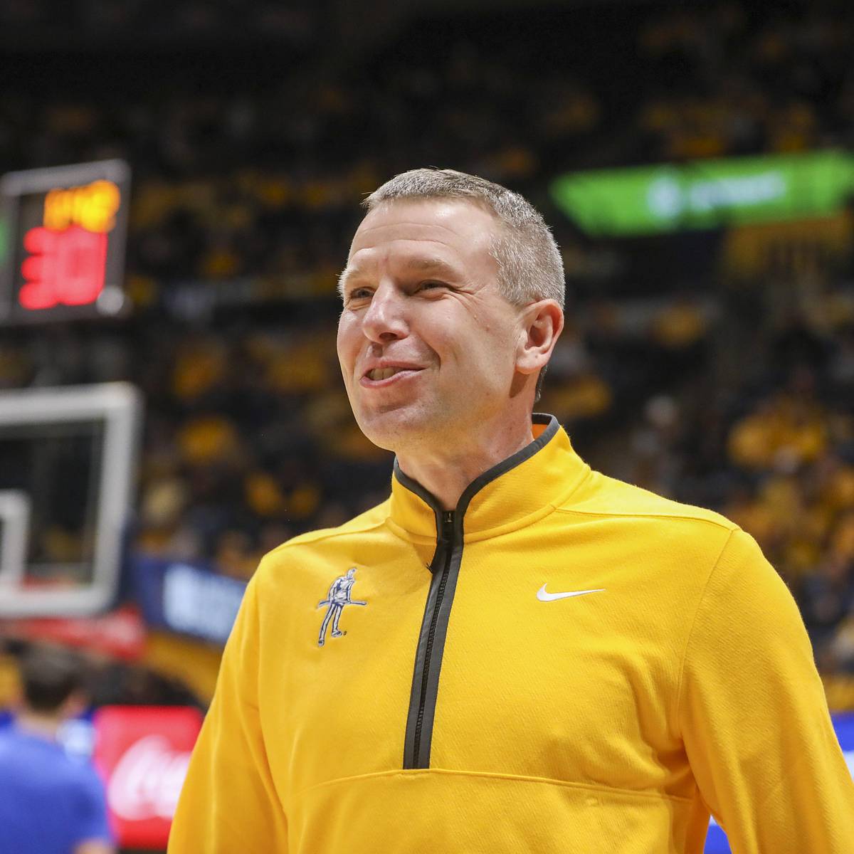 WVU Basketball HC Ross Hodge Ecstatic To Win First Backyard Brawl