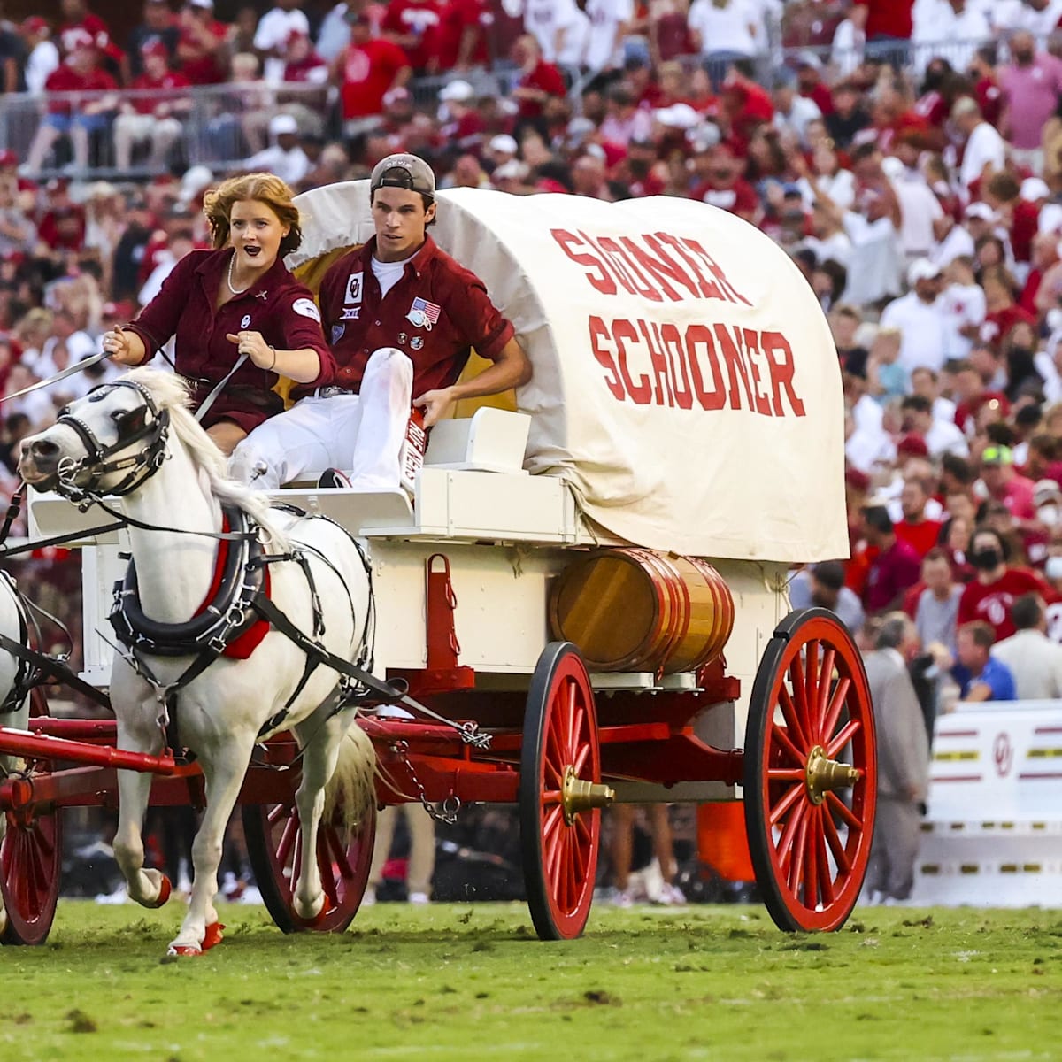 Oklahoma's iconic Sooner Schooner is one of a kind with a legendary history  to match, image size:1200x1200