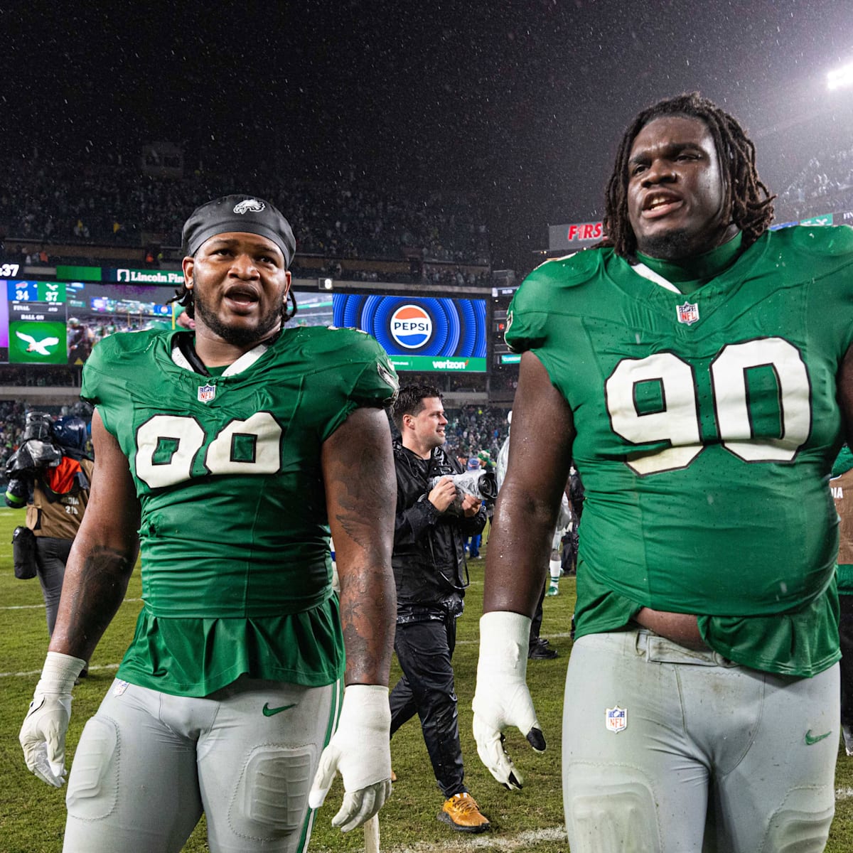 Jordan Davis and Jalen Carter's Postgame Reaction Has Eagles Fans Furious After Week 2 Loss