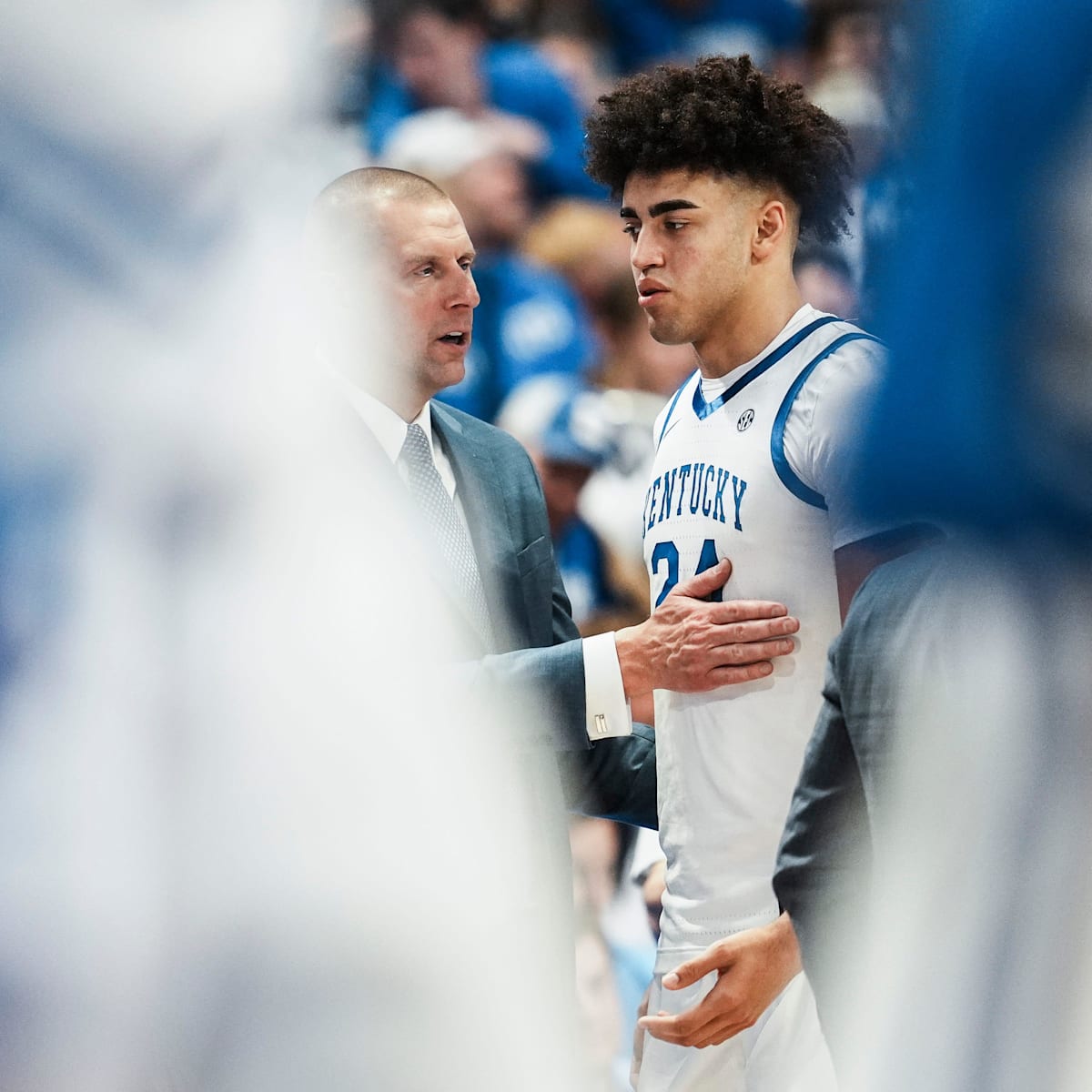 Mark Pope may be pursuing a backup plan overseas in case Malachi Moreno  leaves