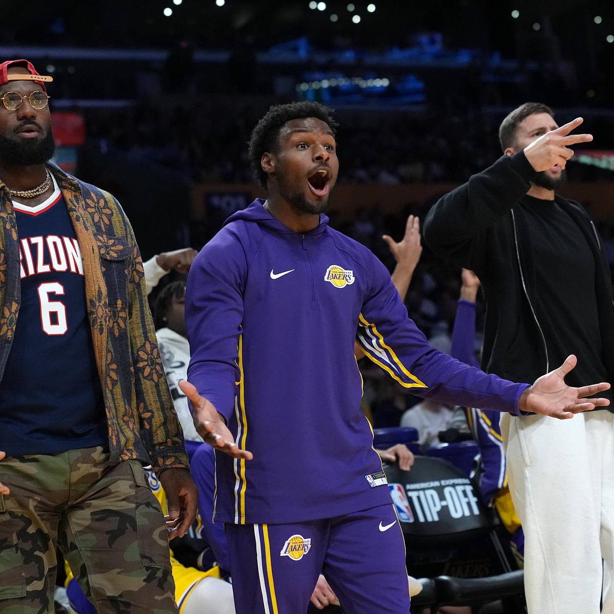 lakeshowlife.com - Tyler Watts - Bronny James only fits on Luka Doncic's Lakers after making a crucial leap