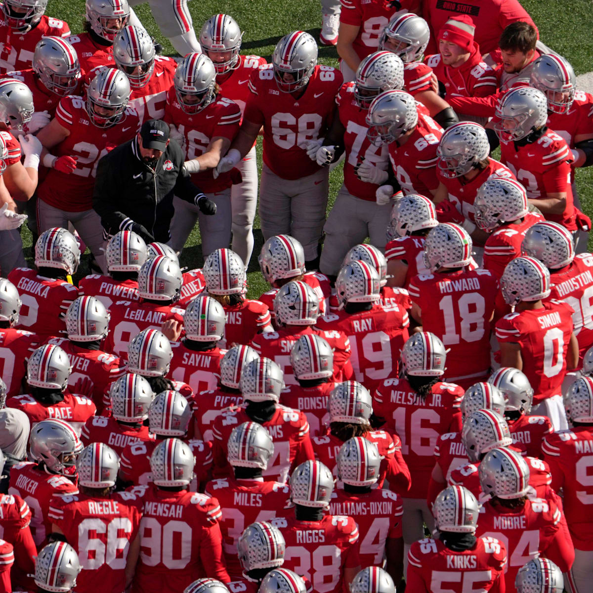So thoughtful of Ryan Day… Ohio State has not beaten Michigan in football  for 2,024 days. 〽️ #GoBlue, image size:1200x1200