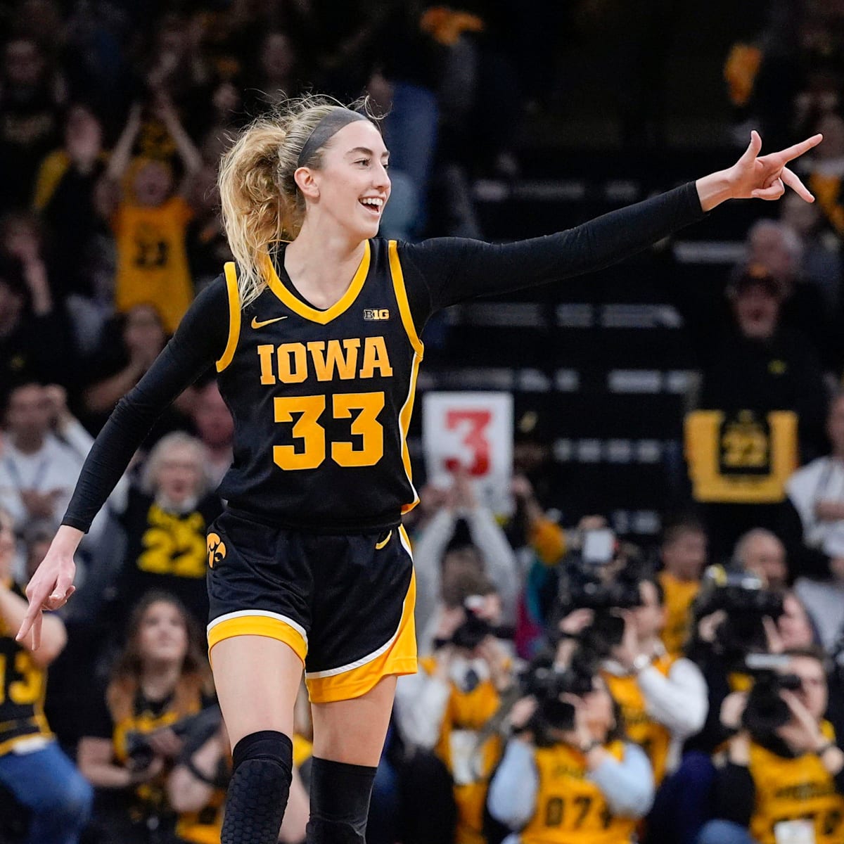 Lucy Olsen is heading to the Washington Mystics after the 2025 WNBA Draft