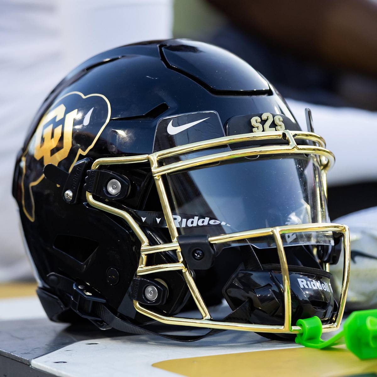 colorado football helmet s2s Buffaloes Riddell Speed Display S2s Cu Football Helmet Travis