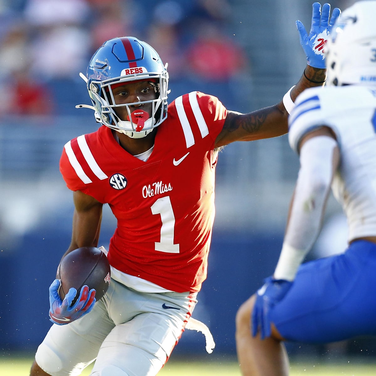 Joining the good guys Mississippi State takes talented wideout from rivals