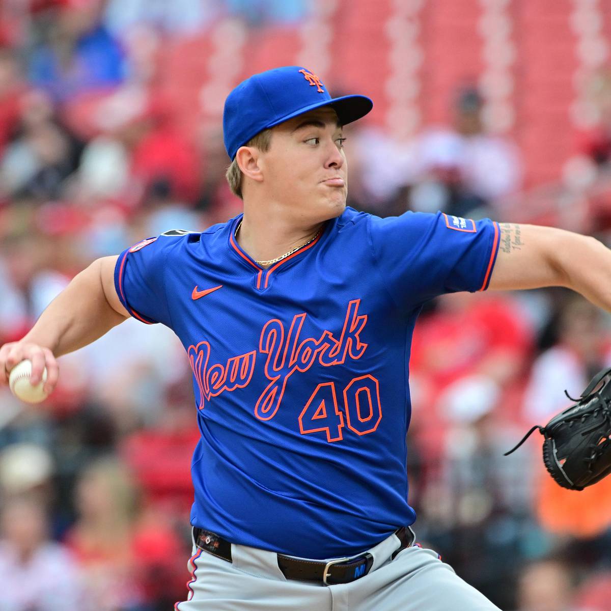 Blade Tidwell's major league debut for NY Mets doesn't reach