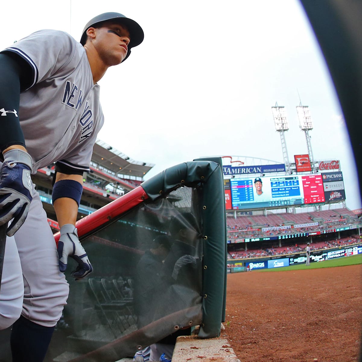 How many home runs has Aaron Judge hit at Great American Ball Park?, image size:1200x1200