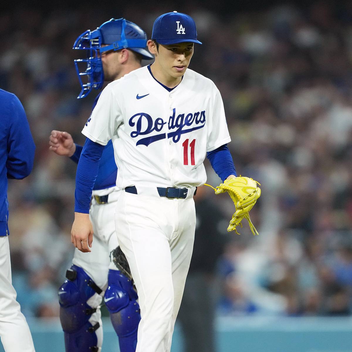 Roki Sasaki is finally feeling the pressure after dismissing