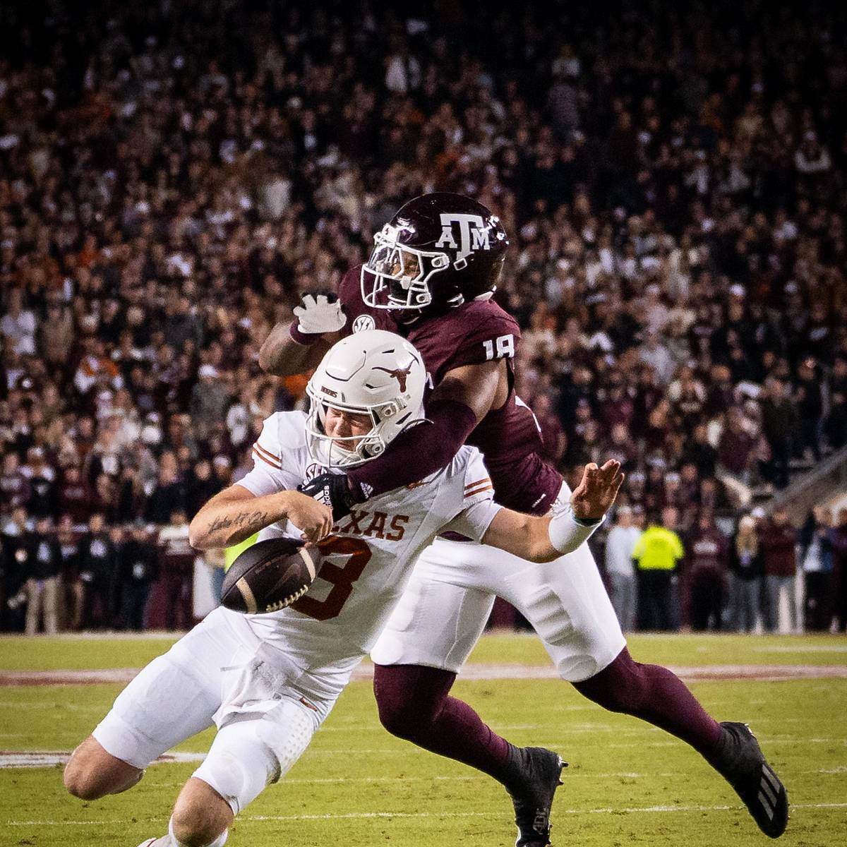 Image for Texas A&M Transfer Lineman Arrives in Rival Territory