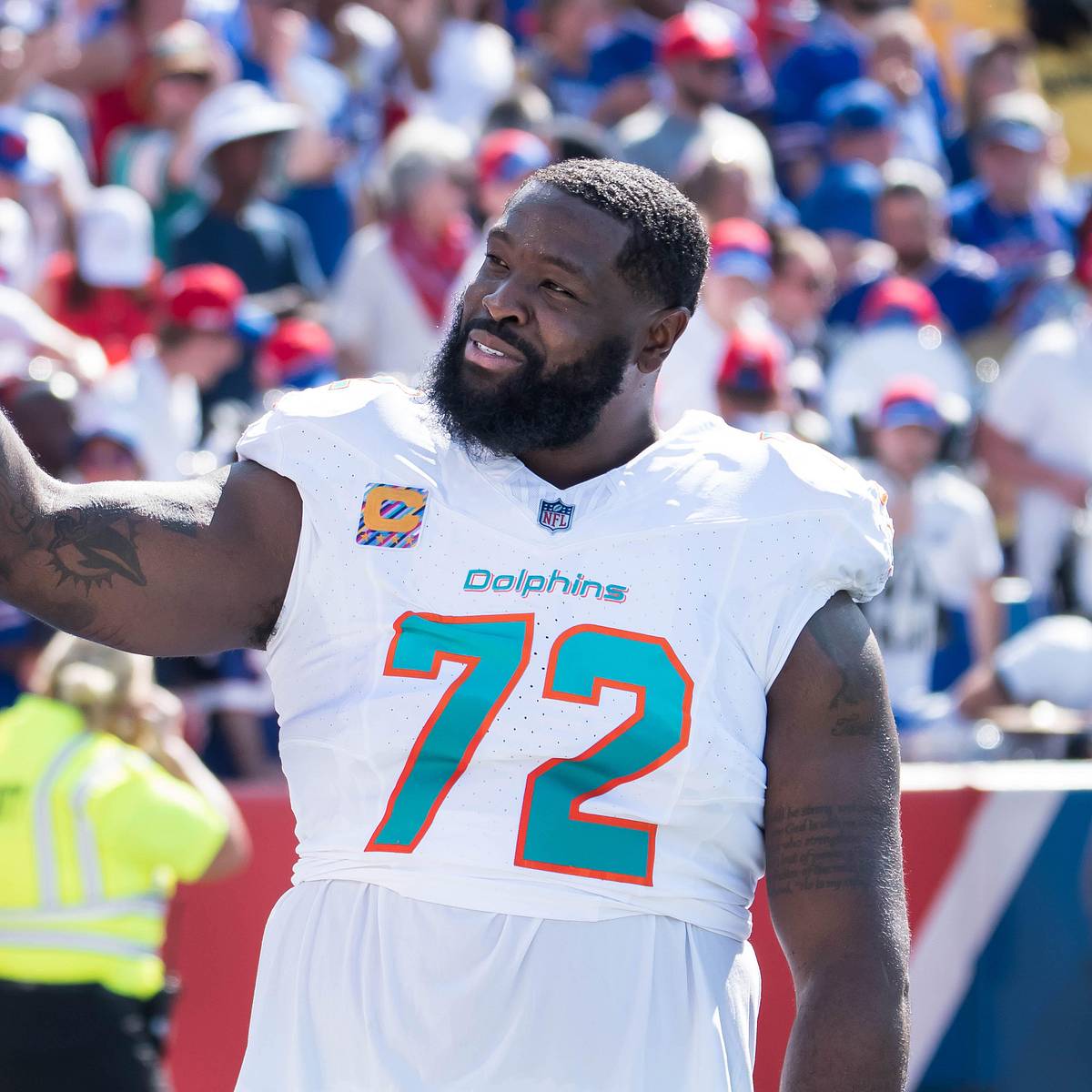 Number 72 and the Three Who Wore It Best for the Dolphins
