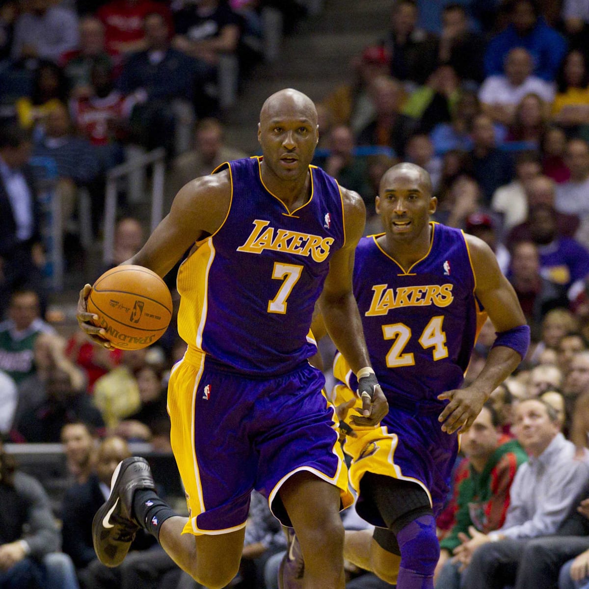 Lamar Odom Lakers Jersey