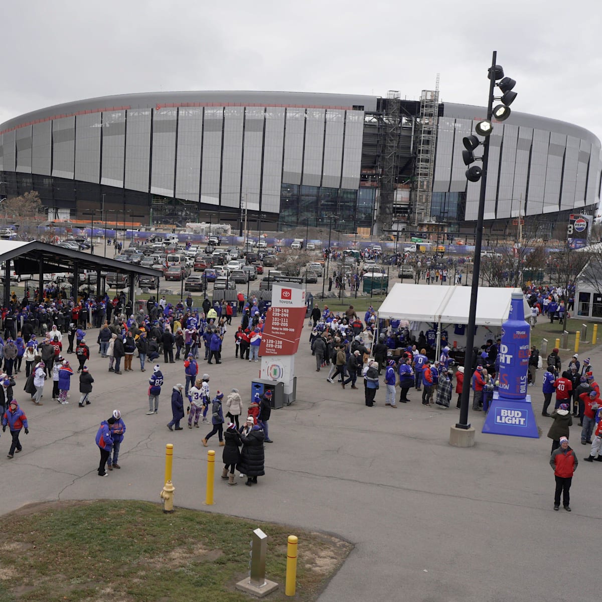 si.com - Alex Brasky - Construction of Buffalo Bills' New Stadium Stopped After Secure Locations Compromised