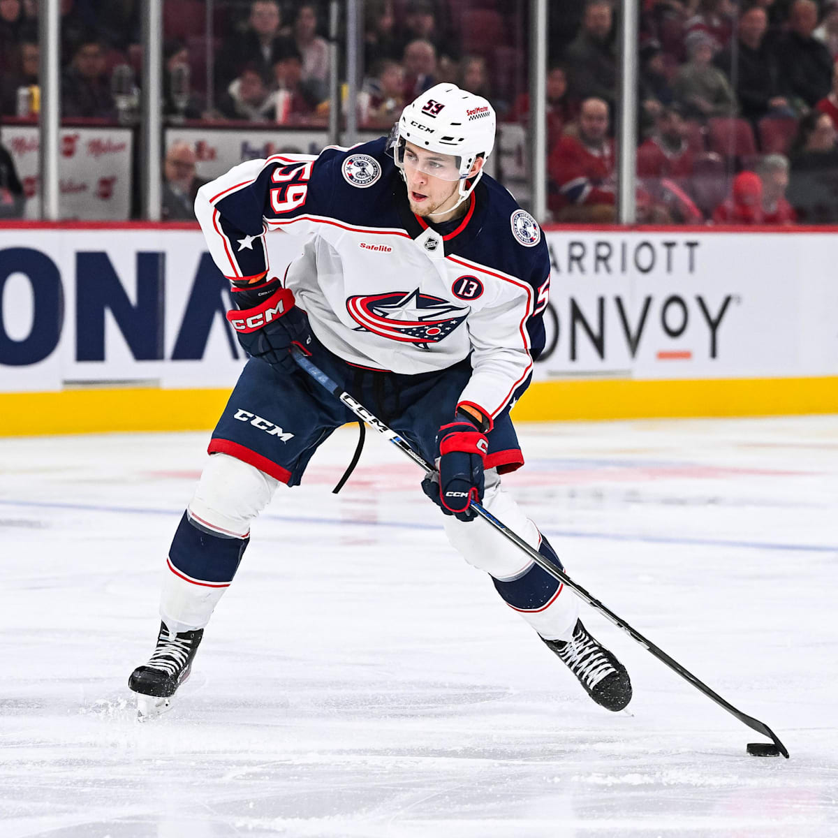si.com - Jacob Punturi - Blue Jackets Forward is Perfect Fit for Sabres