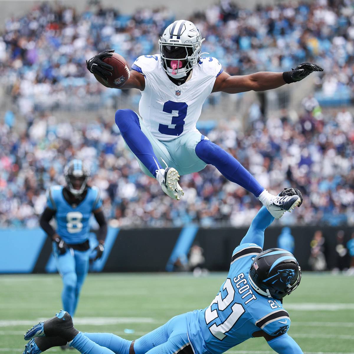 George Pickens in Dallas Cowboys coverage