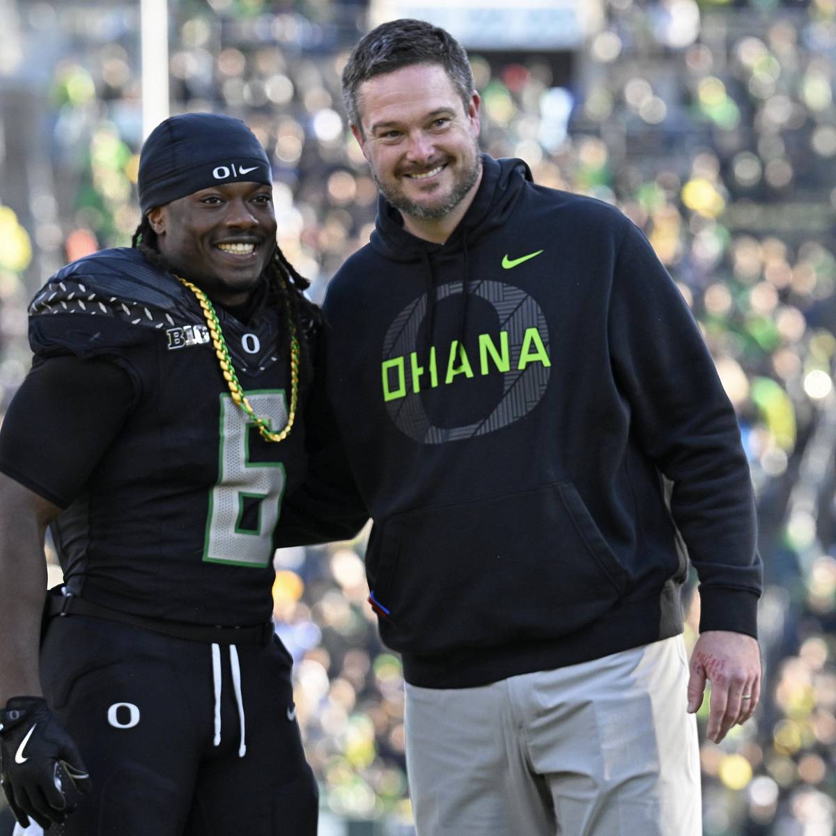 Image for Late Update on Oregon Running Back Noah Whittington's Injury Status