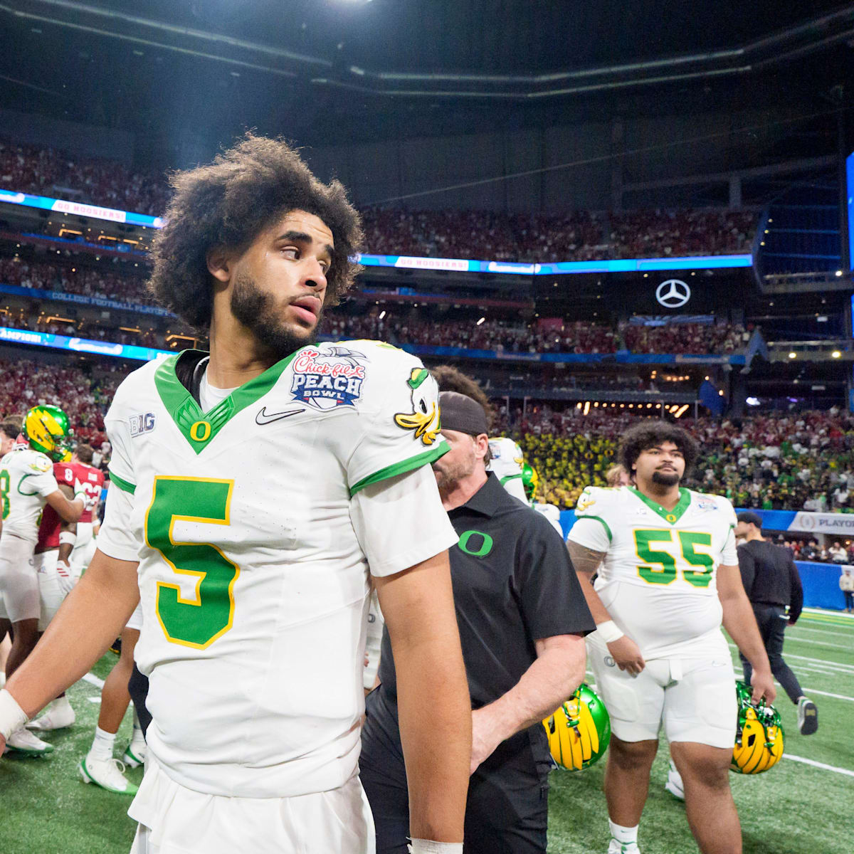 si.com - Zach Dimmitt - What The Latest Oregon Quarterback Transfer Portal News Means for Dante Moore's Future