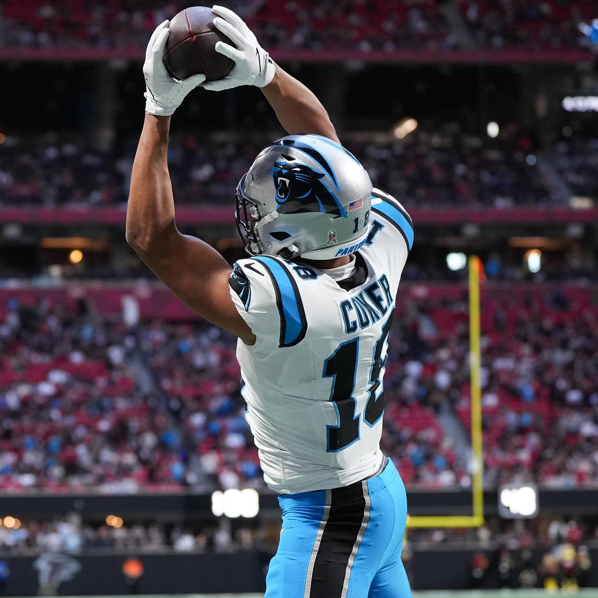 Image for Jalen Coker And Other Fantasy Football Deep Sleepers For NFL Wild Card Weekend