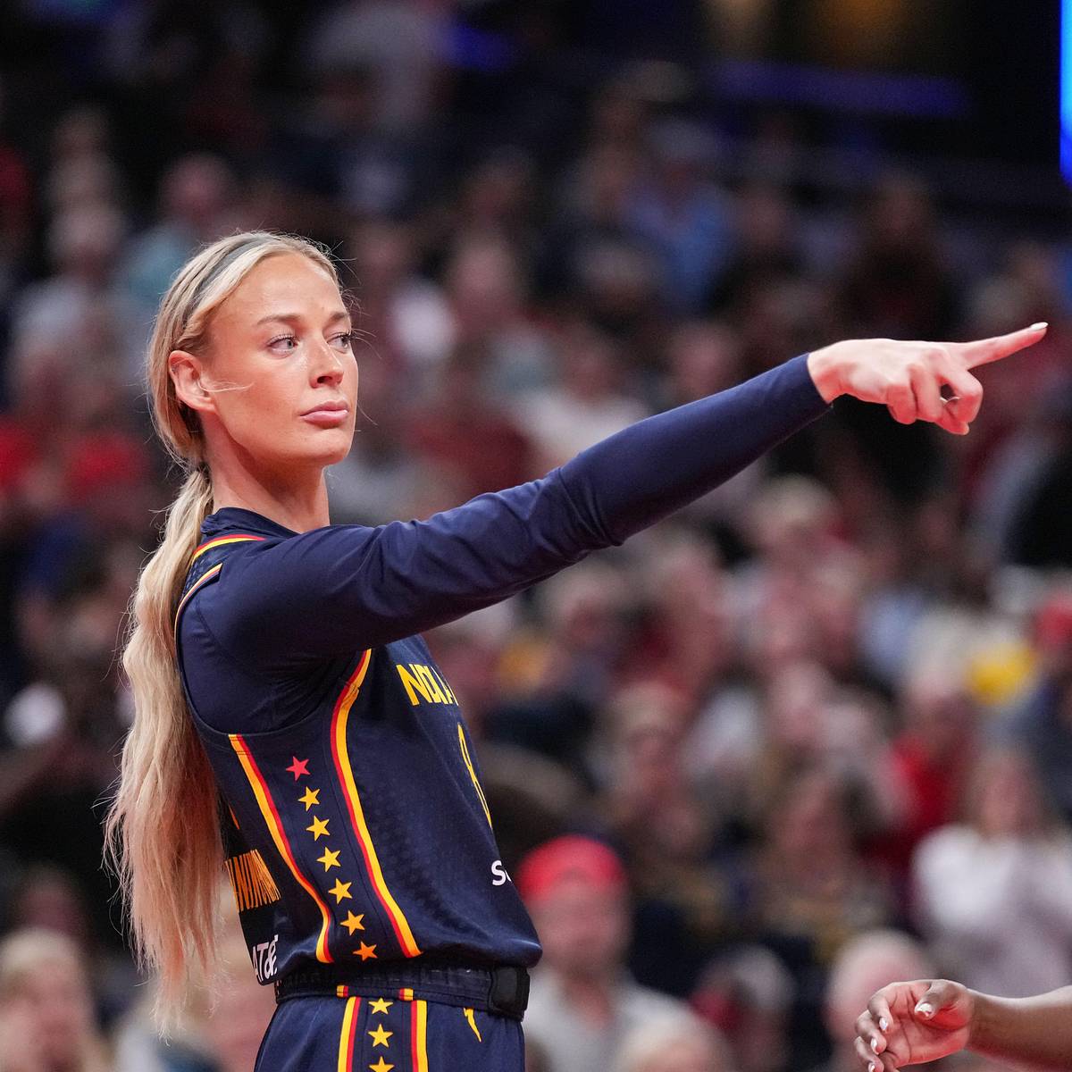 Sophie Cunningham Pointing Meme Has Become Exactly What Fever Fans Needed