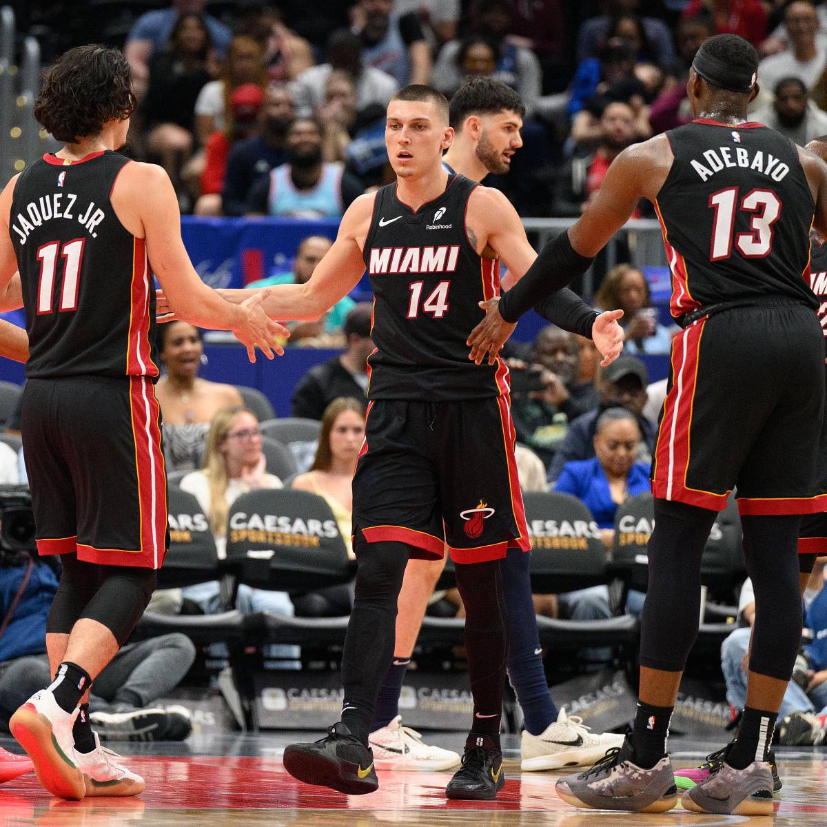 si.com - Austin Dobbins - Jaime Jaquez Jr. and Tyler Herro React to the Latest Heat Trade Noise