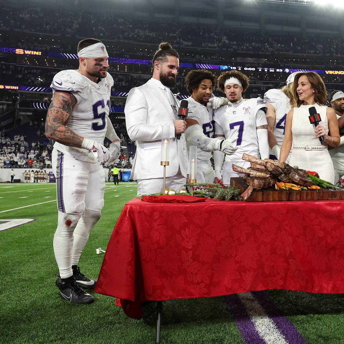 Minnesota Vikings quarterback J.J. McCarthy