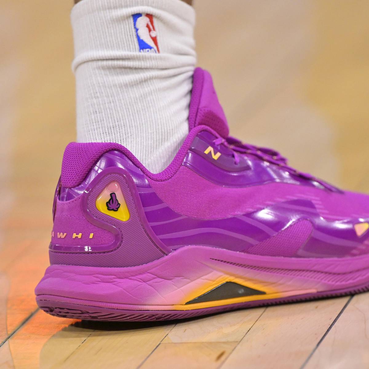 Kawhi Leonard's 4th signature New Balance shoe sports tropical vibes