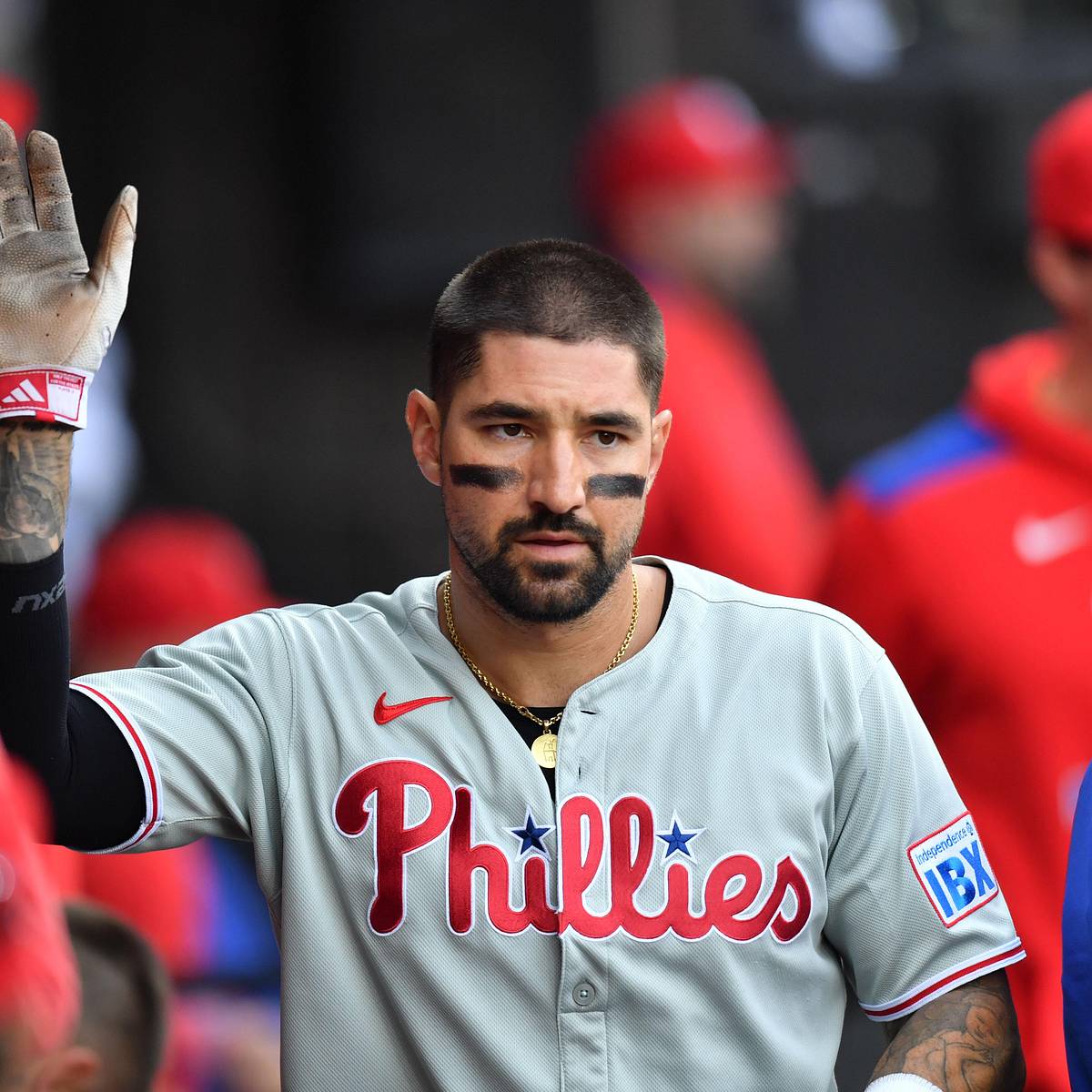 Nick Castellanos' Custom Adidas Cleats Celebrate Jon Bellion