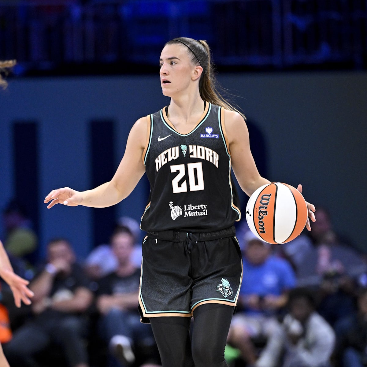 si.com - Deadria Clarke - Liberty Guard Makes Surprise Appearance On Unrivaled Broadcast