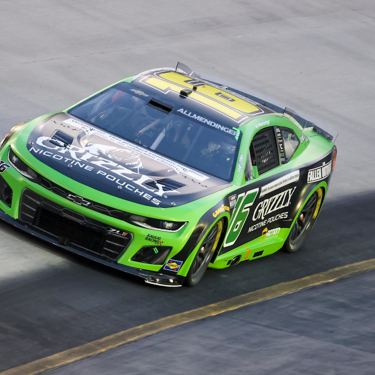 Grizzly Nicotine Pouches Expands Relationship with Kaulig Racing