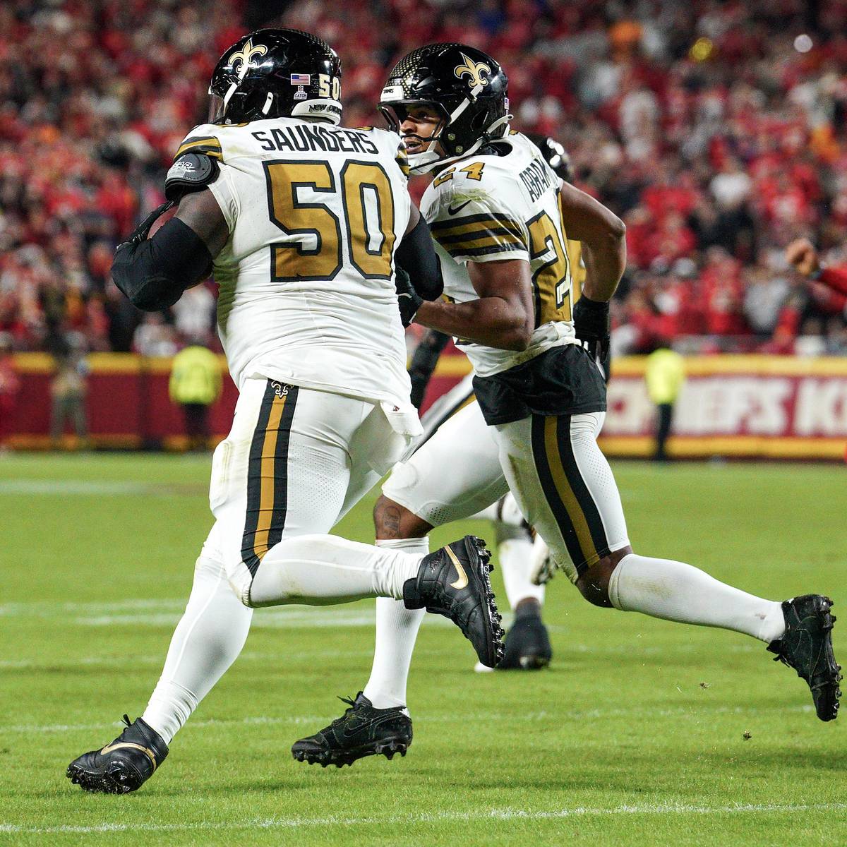 Khalen Saunders Has 1 Word For Saints Trade