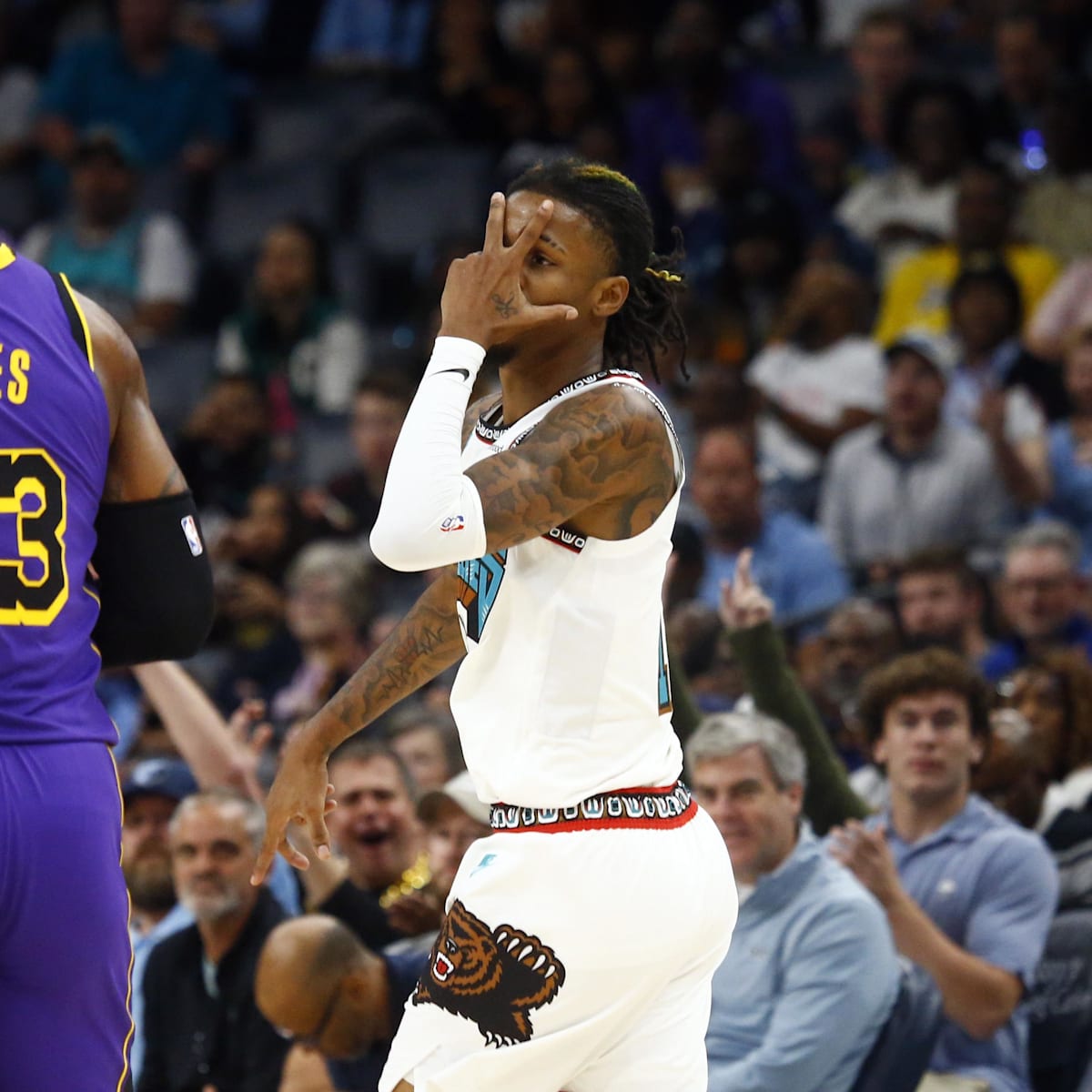 lebron james and ja morant