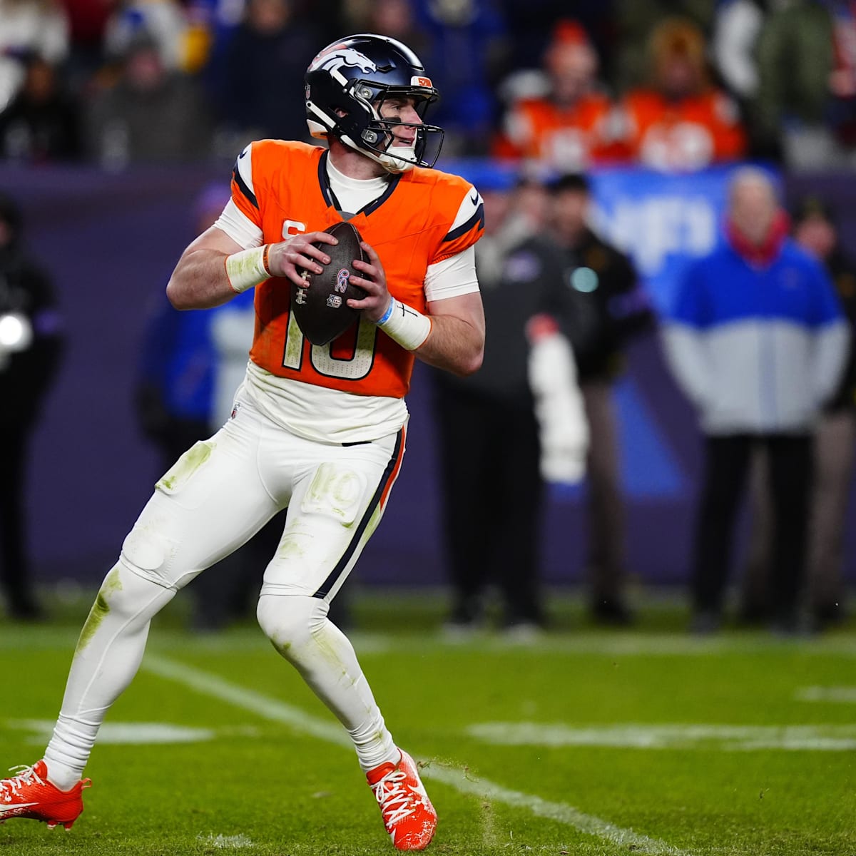 si.com - Brigid Kennedy - Broncos Adding Quarterback to Practice Squad After Bo Nix Injury