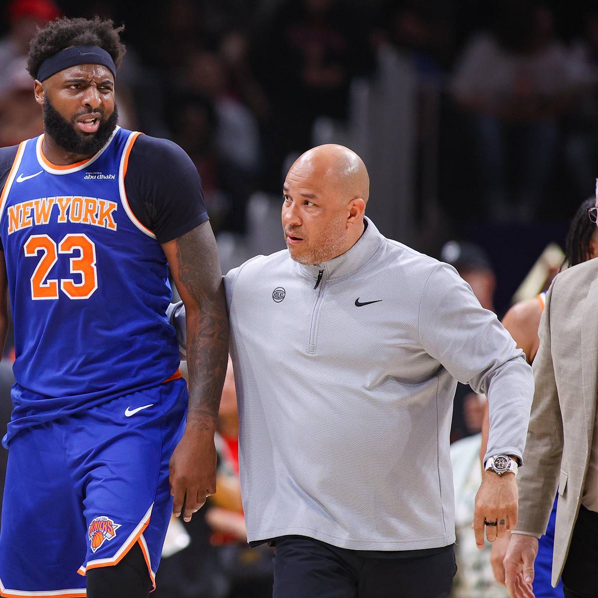 si.com - Brigid Kennedy - Jalen Brunson's Dad's Blunt Message to the Knicks During Game 1 of NBA Finals Might Have Saved Them