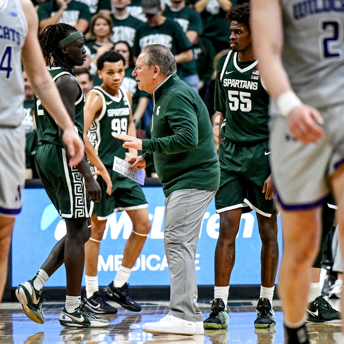 si.com - Luke Joseph - After Surviving Northwestern, MSU Basketball looks ahead to Indiana